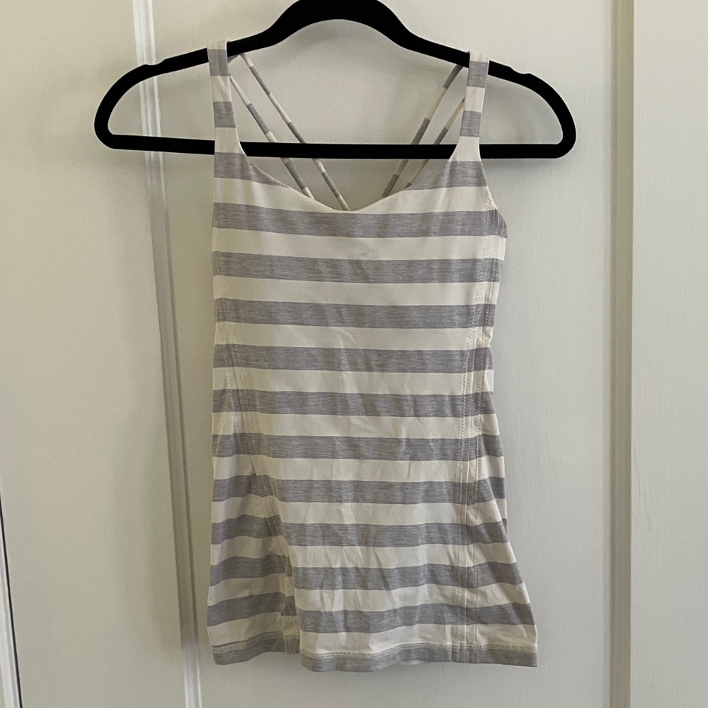Lululemon • striped tank